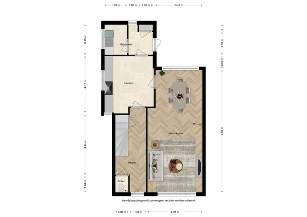 Floorplan - Dorpsplein 35, 4507 BH Schoondijke
